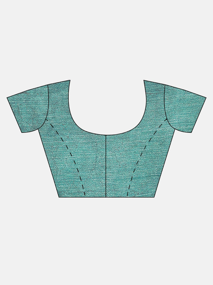 Neerus Multicolor Printed Saree With Blouse