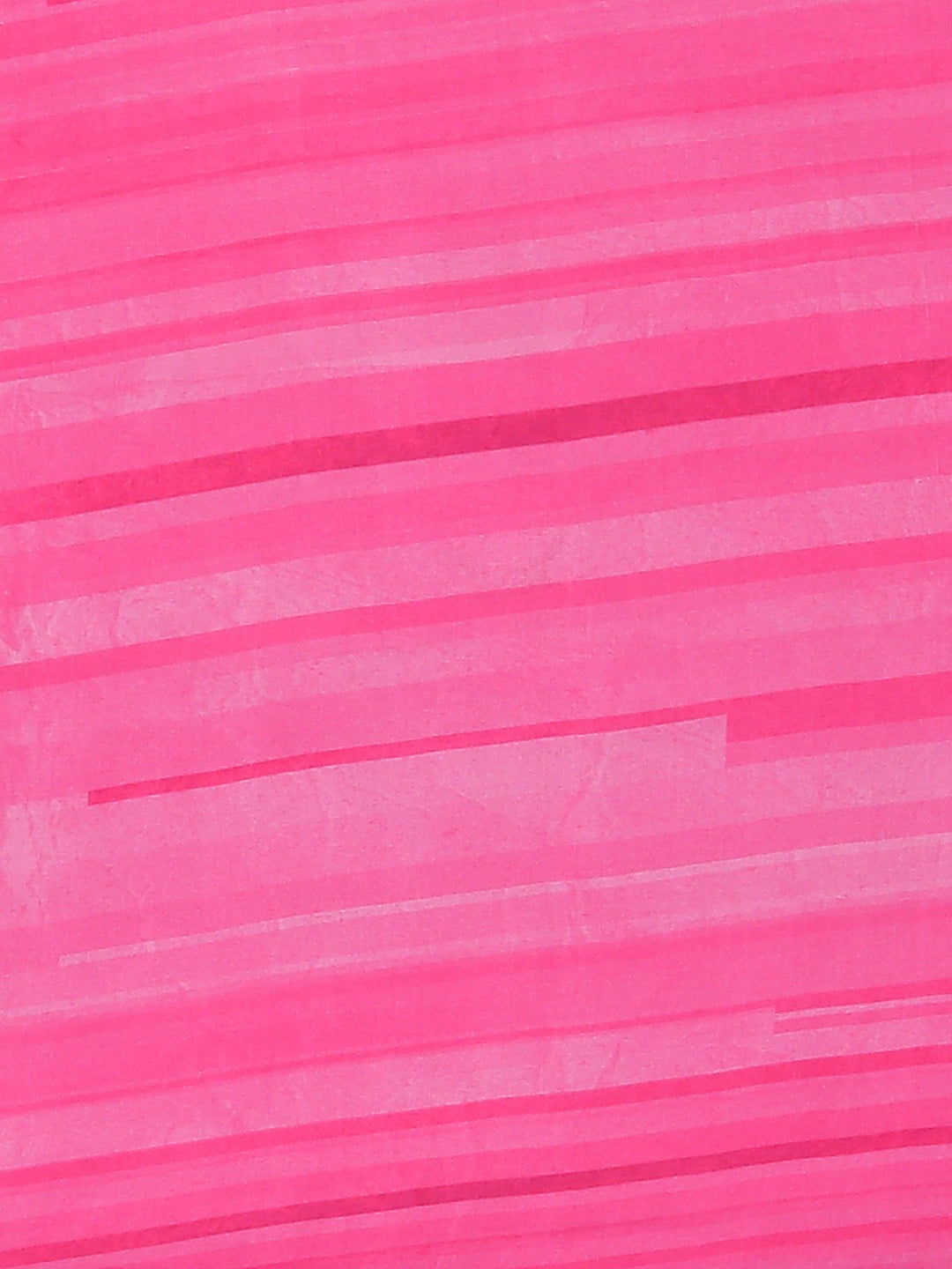 Neerus Blue & Pink Printed Saree With Blouse