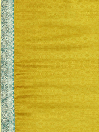 Neeru's Aqua Printed Saree With Blouse
