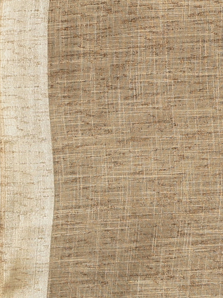 Neerus Green Printed Saree With Blouse