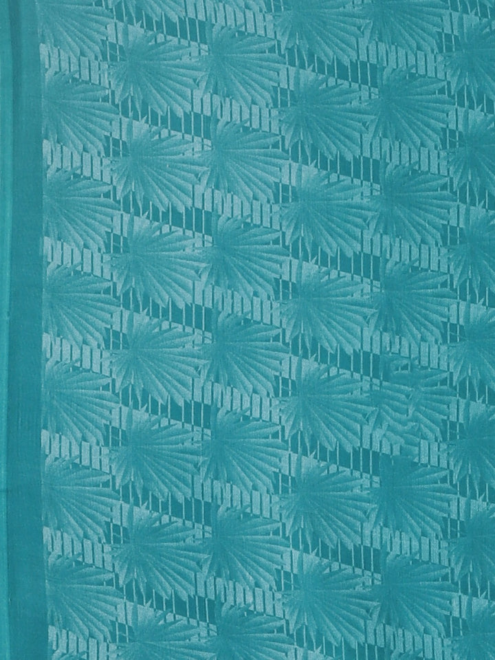 Neerus Multi georgette printed saree with blouse - detail view 3