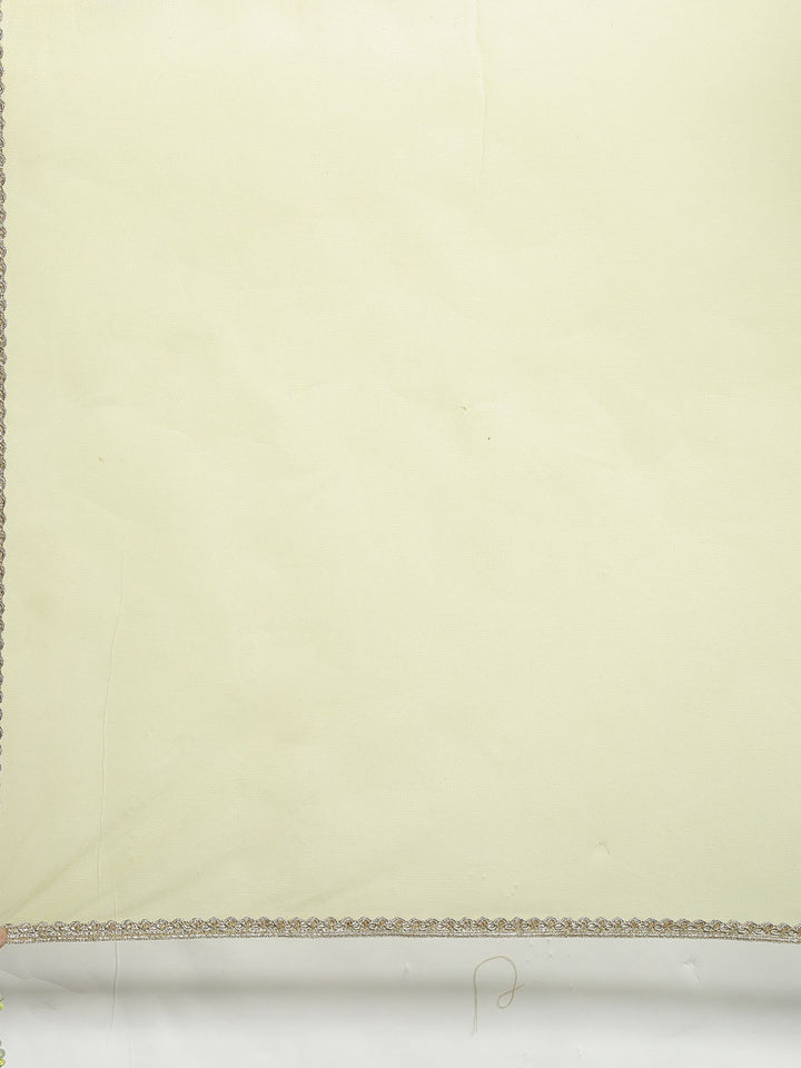 Neerus Green Color Georgette Fabric Suit-Anarkali