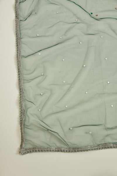 Neeru'S SEA GREEN Colour GEORGETTE Fabric GOWN
