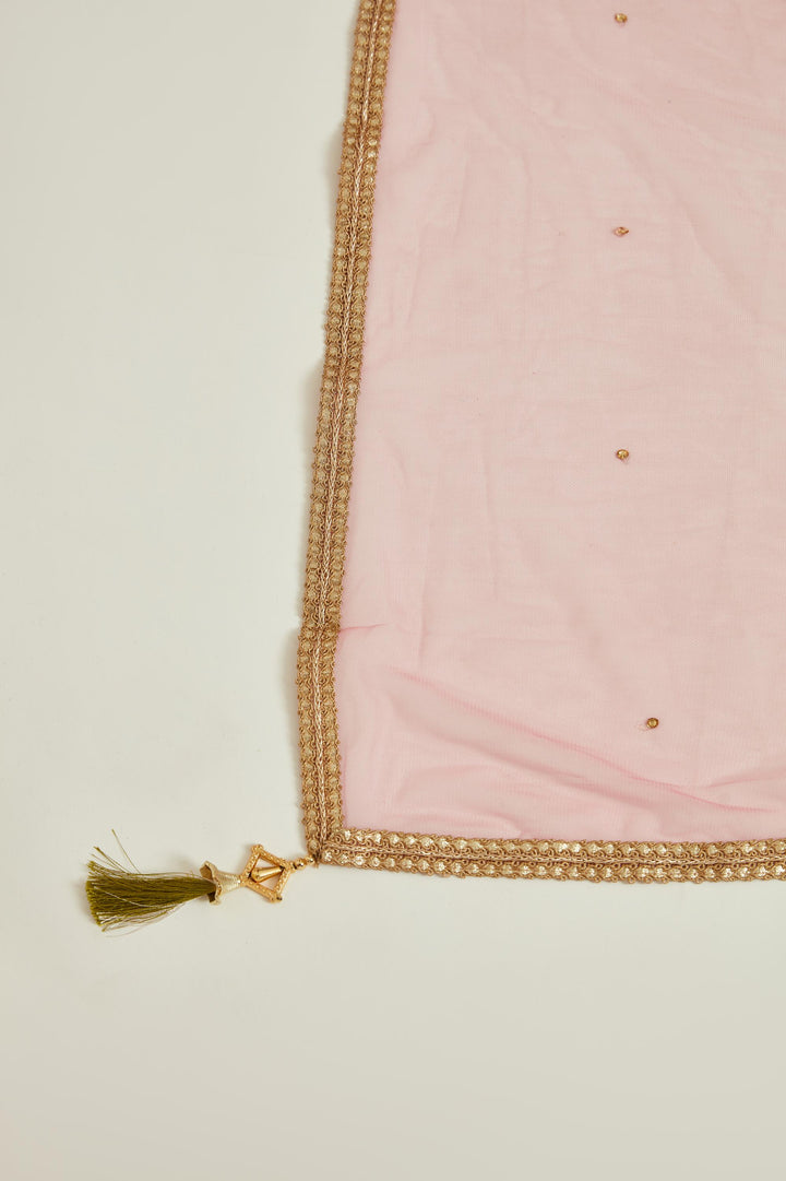 Neerus Cream Colour Georgette Fabric Suit