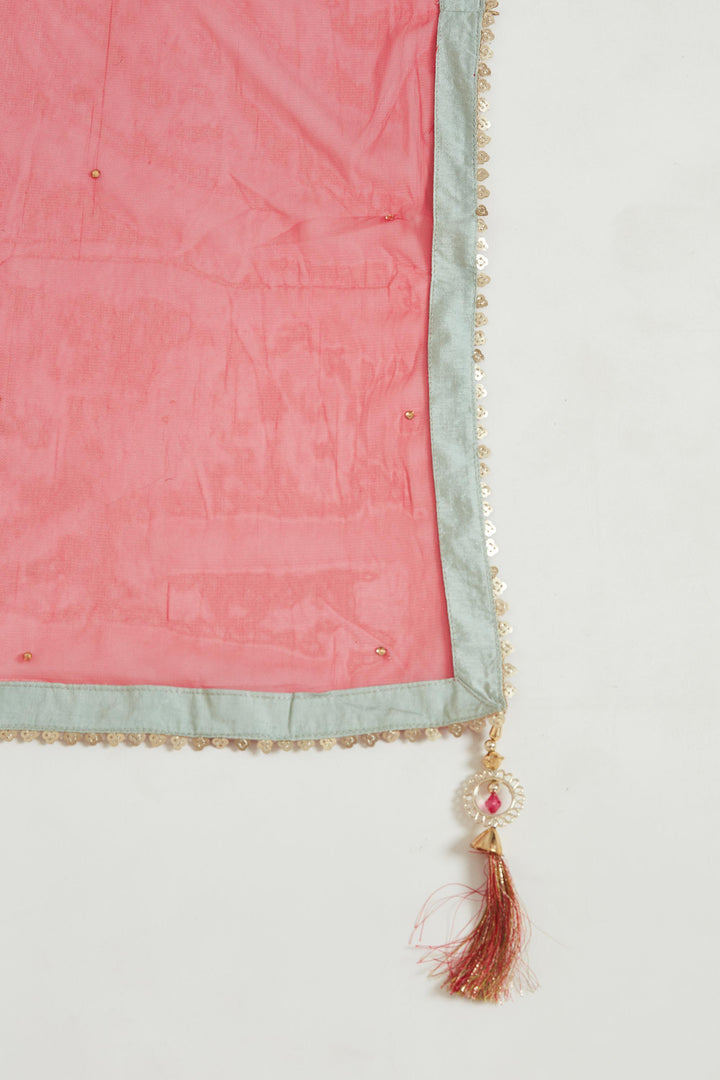 Neerus Sea Green Color Georgette Fabric Salwar Kameez