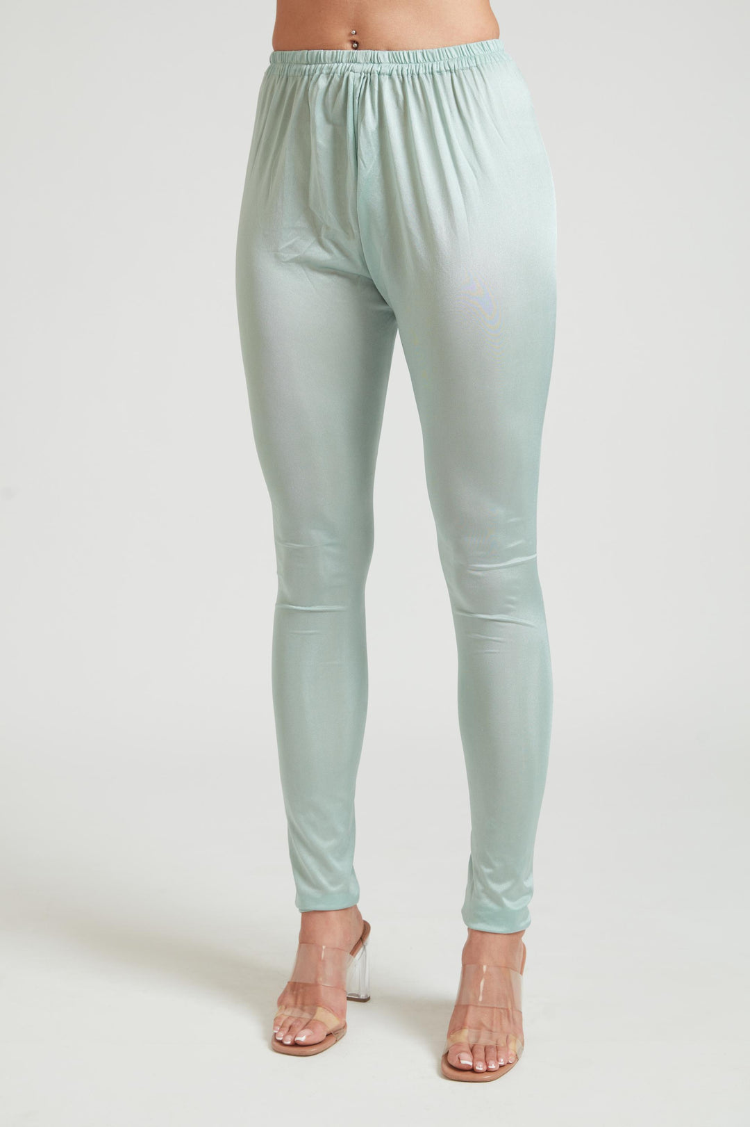 Neerus Sea Green Color Georgette Fabric Salwar Kameez