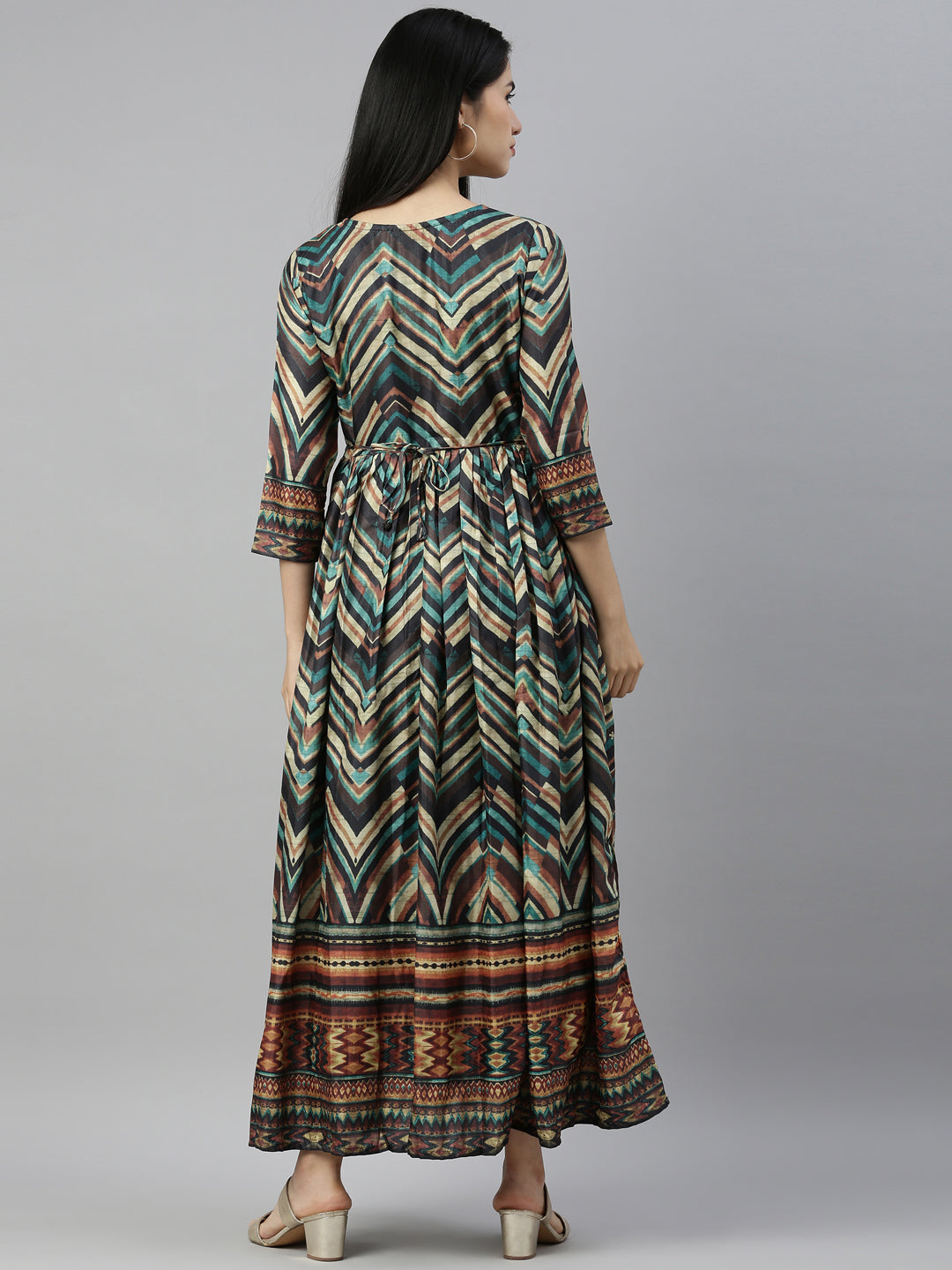 Neeru'S PRINTED Color SILK Fabric Kurta