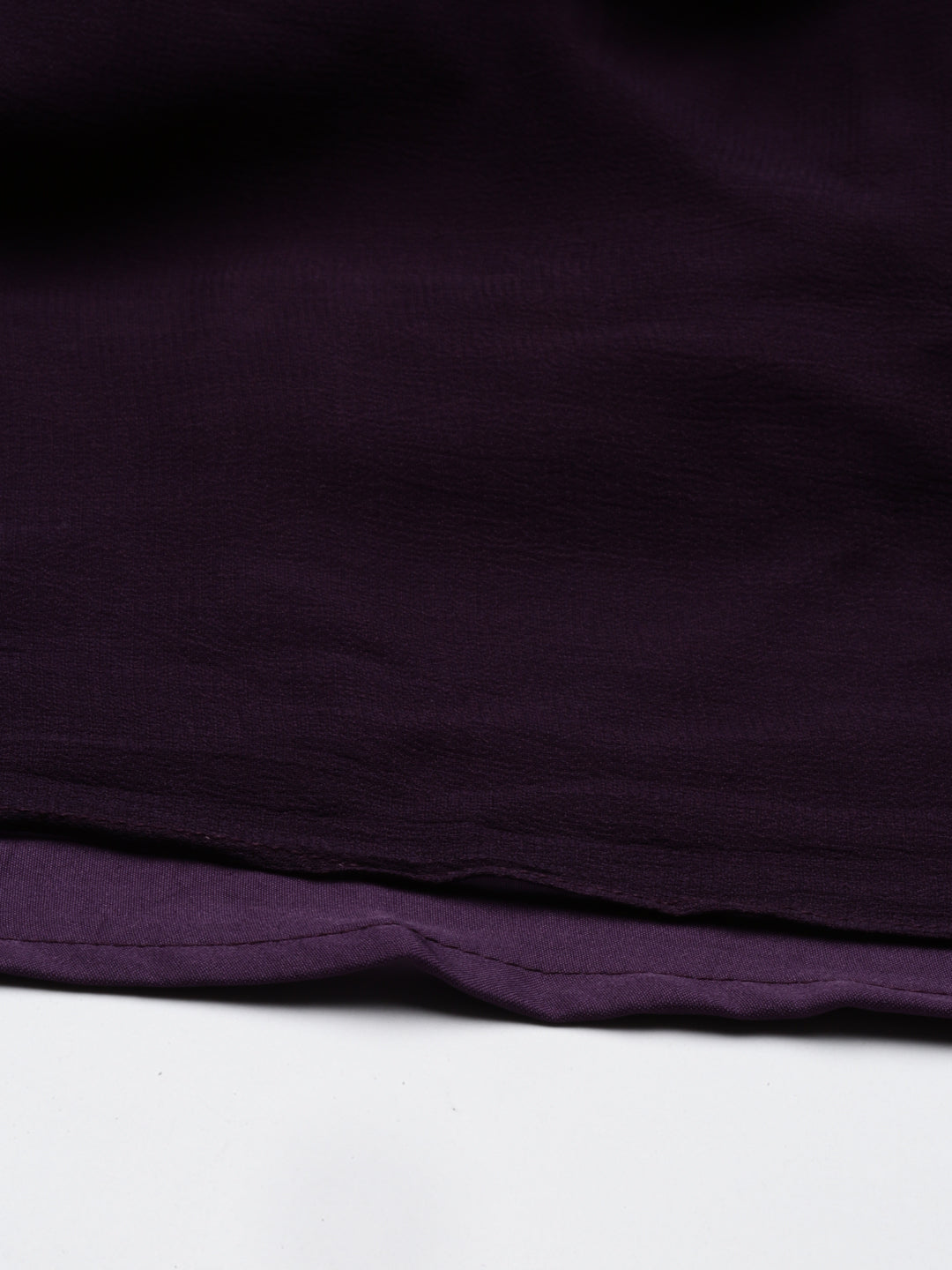 Neeru's Purple Color Georgette Fabric Kurta
