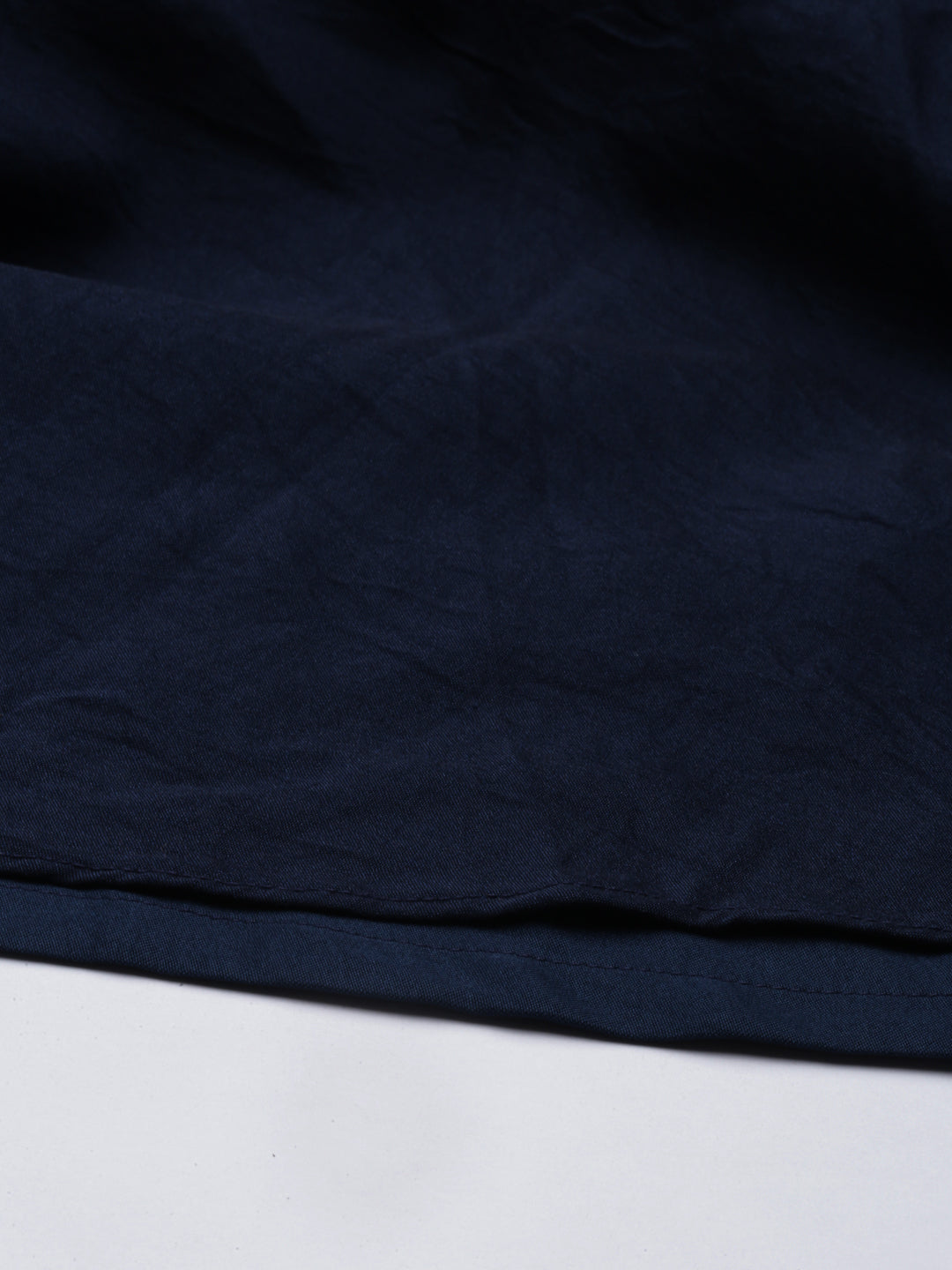 Neerus Navy Blue Color Silk Fabric Kurta