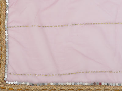 Neeru's wine color georgette fabric salwar kameez