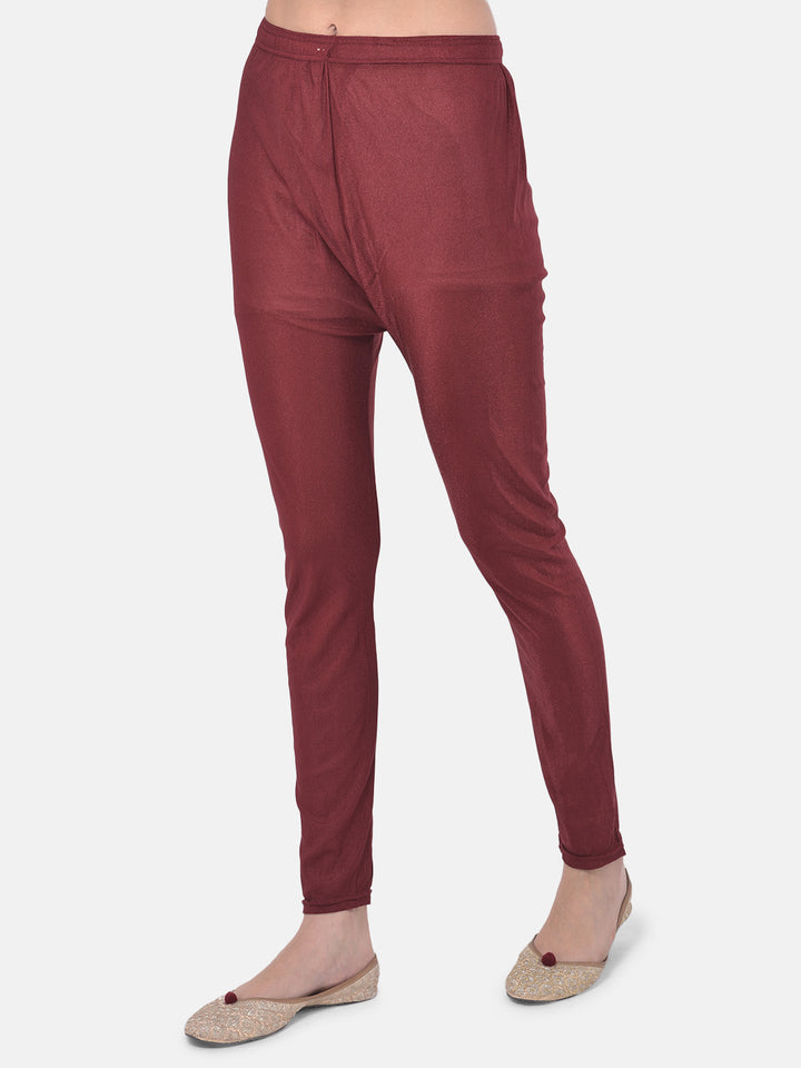 Neerus Maroon Embellished Anarkali Kurta With Jacket