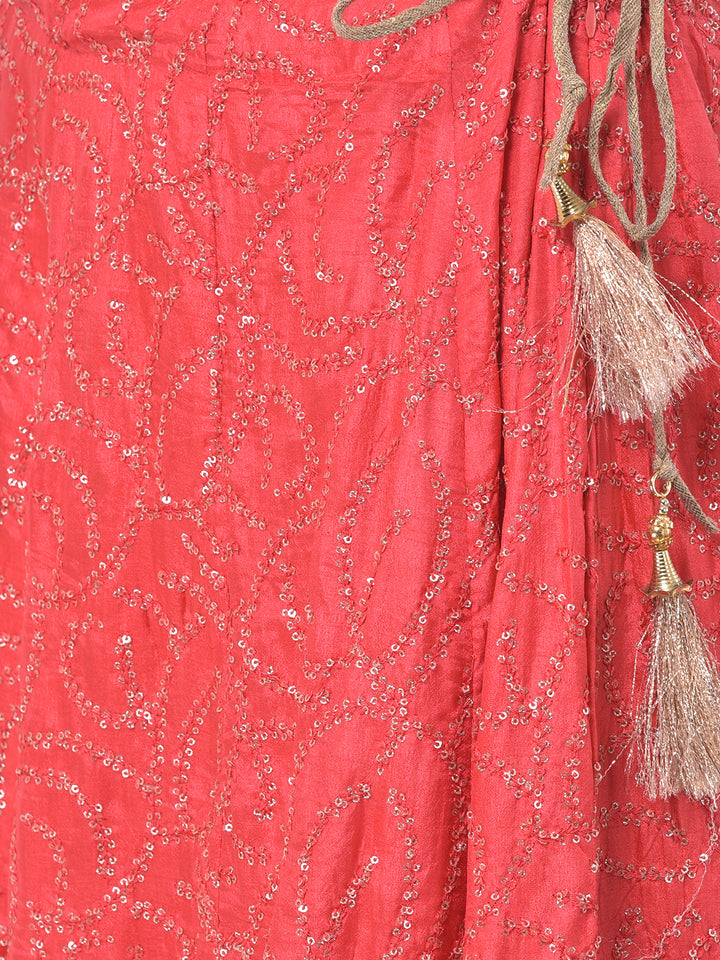 Neerus Multicolor Zari Lehenga Set