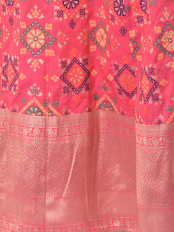 Neerus Multicolor Embellished Lehenga Set