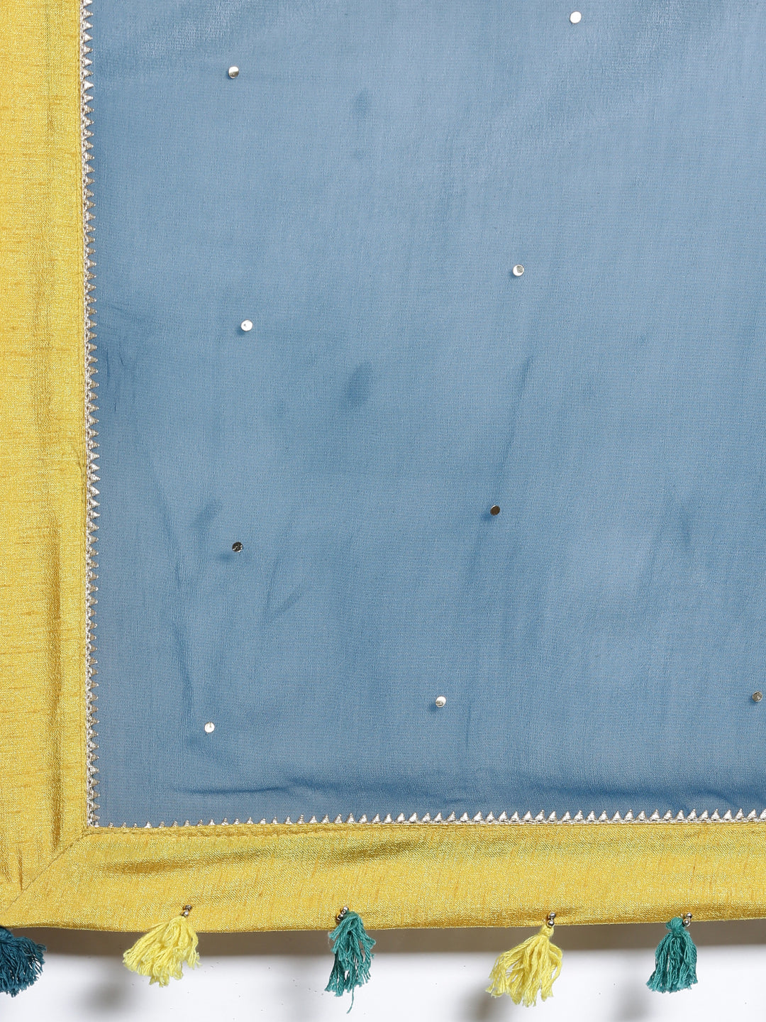 Neeru'S mustard color, georgette fabric kurta set