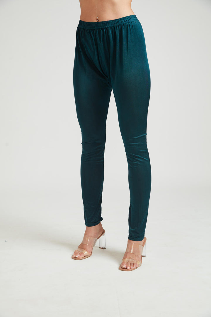 Neerus Peacock Color Georgette Fabric Salwar Kameez