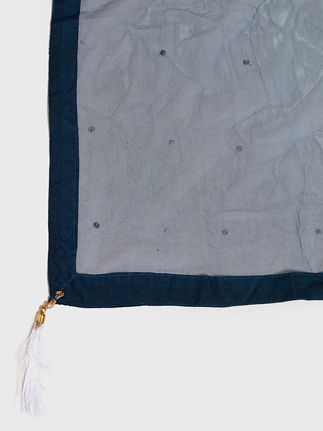 Neerus Blue Georgette Printed Anarkali Suit Set - detail view 2