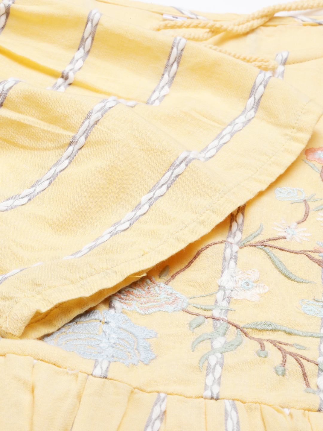 Neeru'S YELLOW Color RAYON Fabric Kurta