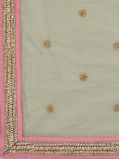 Neeru's Pink Color Georgette Fabric Suit-Gharara