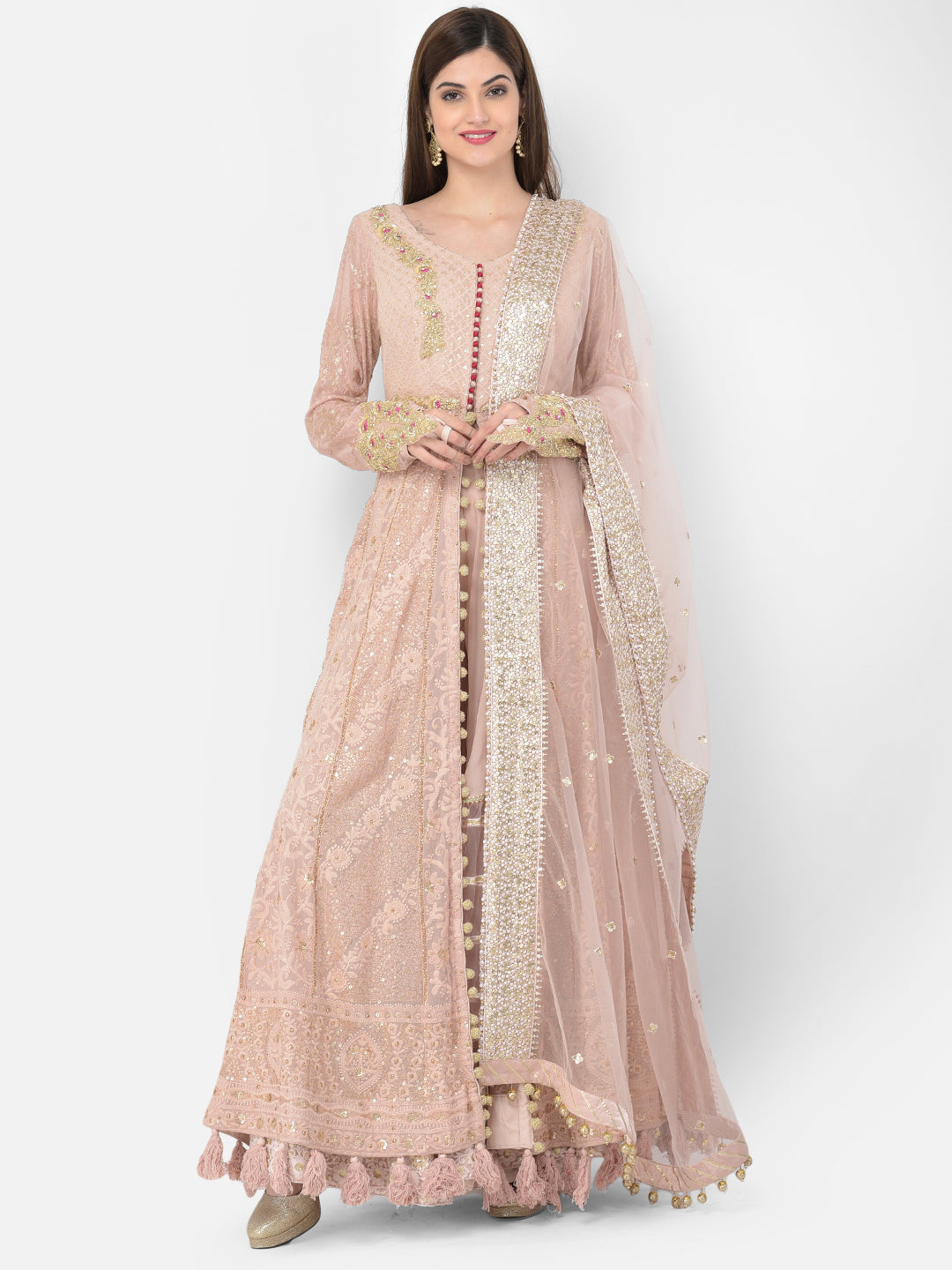 Neerus Mouse Color Georgette Fabric Salwar Kameez