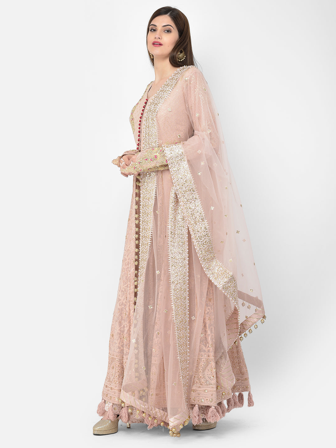 Neerus Mouse Color Georgette Fabric Salwar Kameez