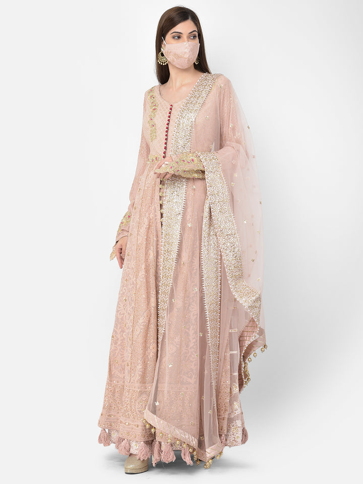 Neerus Mouse Color Georgette Fabric Salwar Kameez