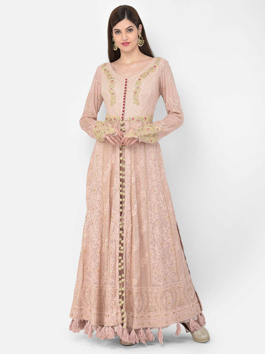 Neerus Mouse Color Georgette Fabric Salwar Kameez