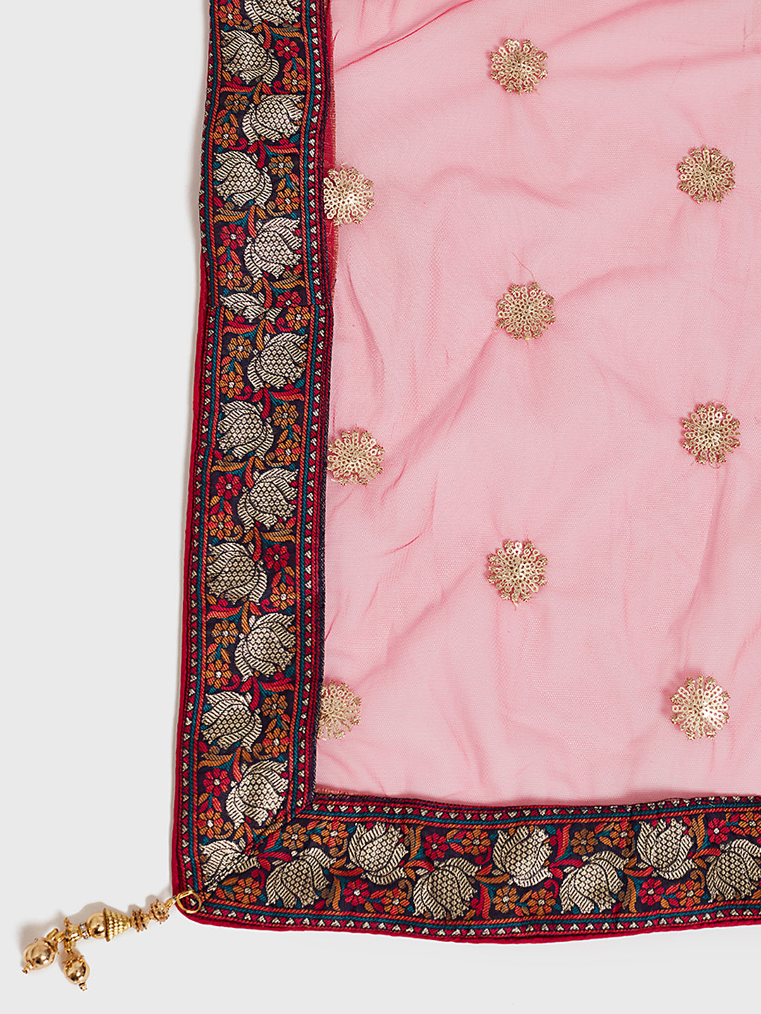 Neerus Navy Blue Color Muslin Fabric Suit-Pant