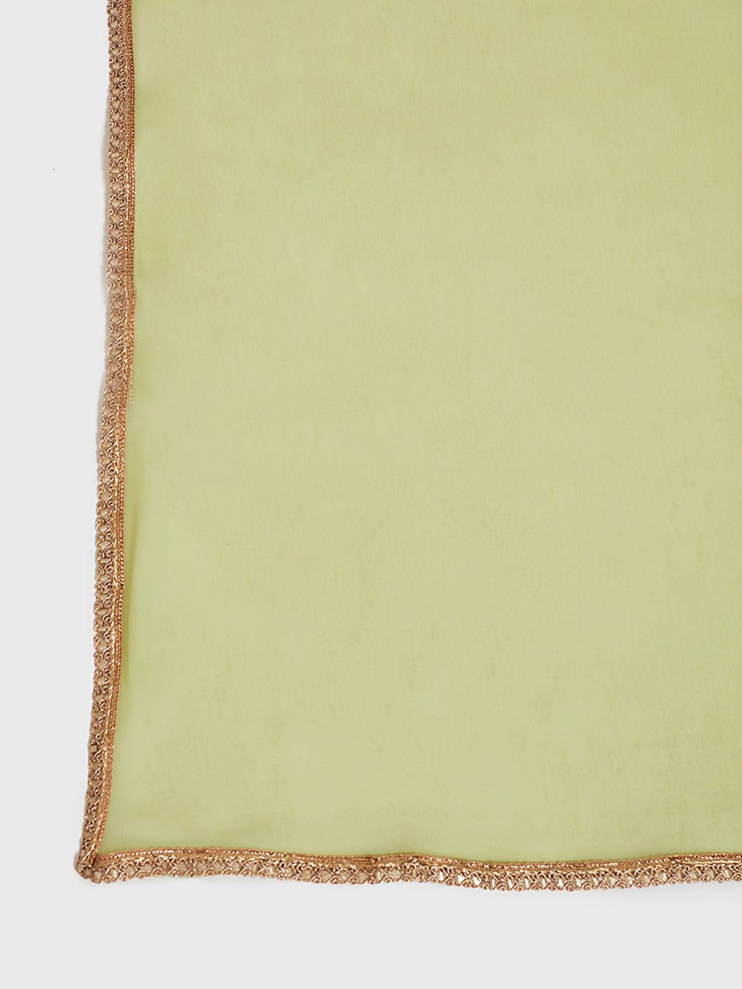 Neerus Green embellished anarkali sharara set - detail view 3