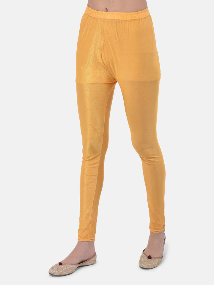 Neerus Yellow & Pink Printed Anarkali Kurta With Dupatta