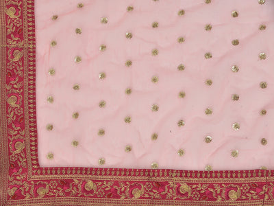 Neerus Rani Color Silk Fabric Ghagra Set