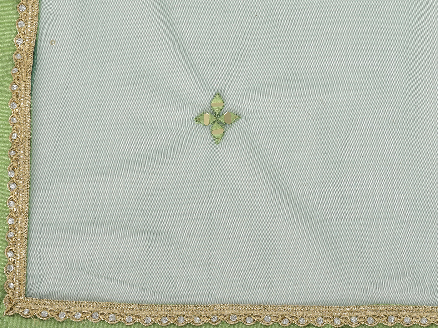 Neeru's green color georgette fabric salwar kameez