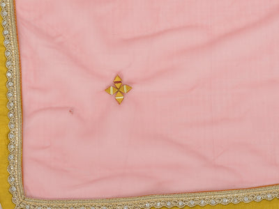 Neeru's Mustard Color Georgette Fabric Salwar Kameez