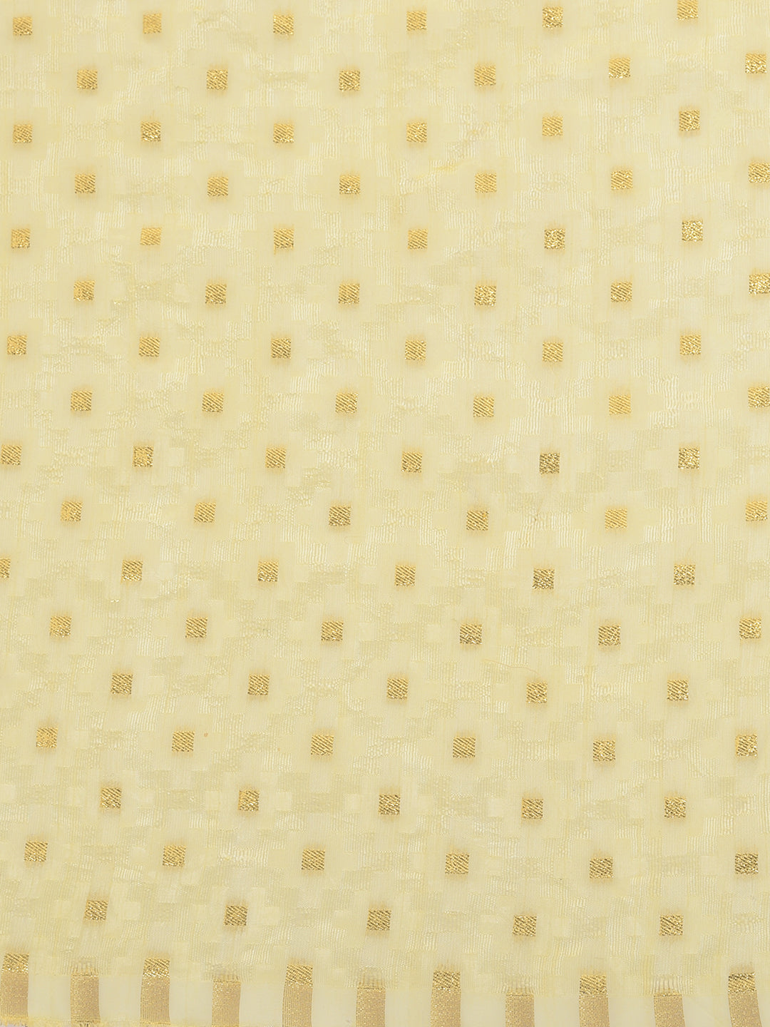 Neerus Yellow Printed Saree With Blouse