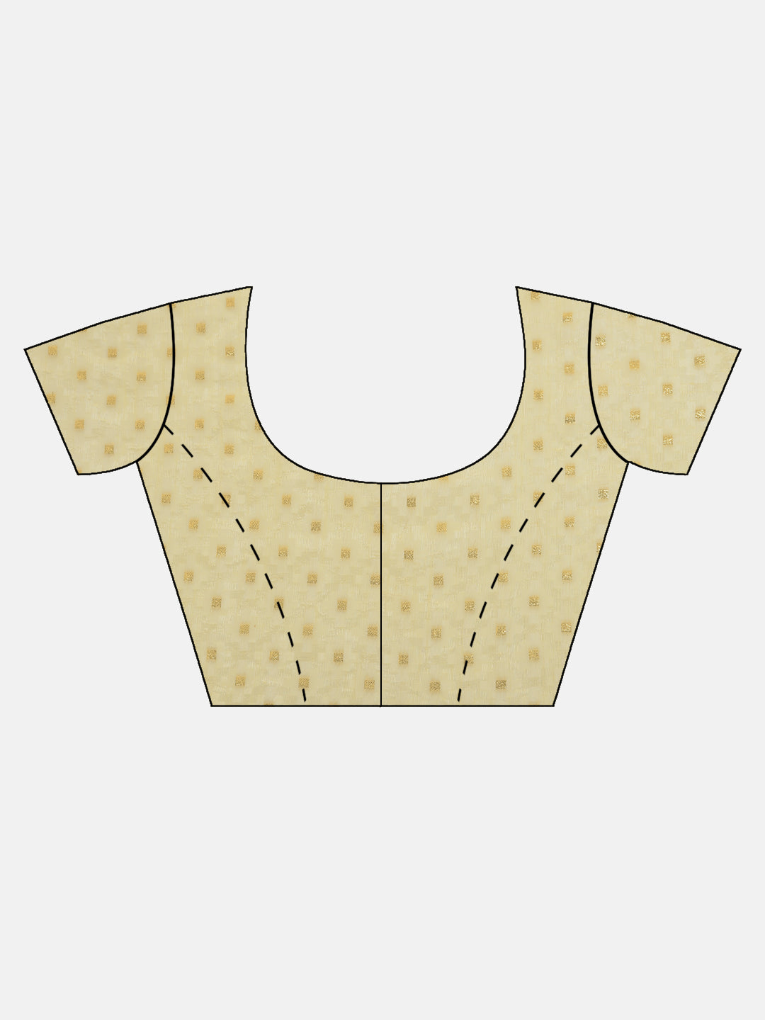 Neerus Yellow Printed Saree With Blouse