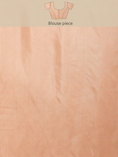 Neeru's Orange Color Organza Fabric Saree
