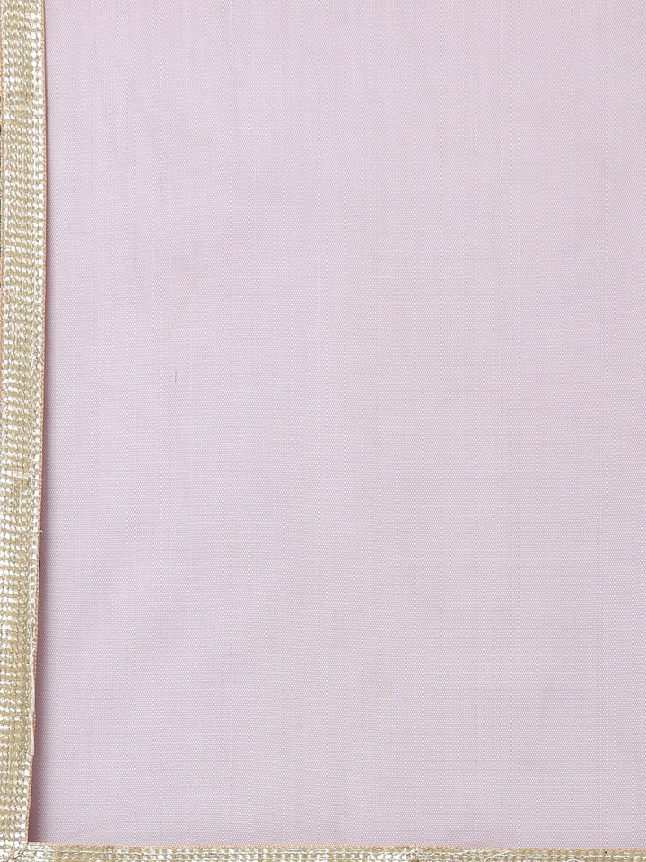 Neerus Brown Regular Above Knee Printed Kurta Printed Sharara With Dupatta