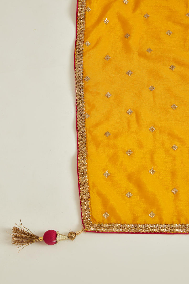 Neerus Bottle Green Colour Georgette Fabric Ghagra Set