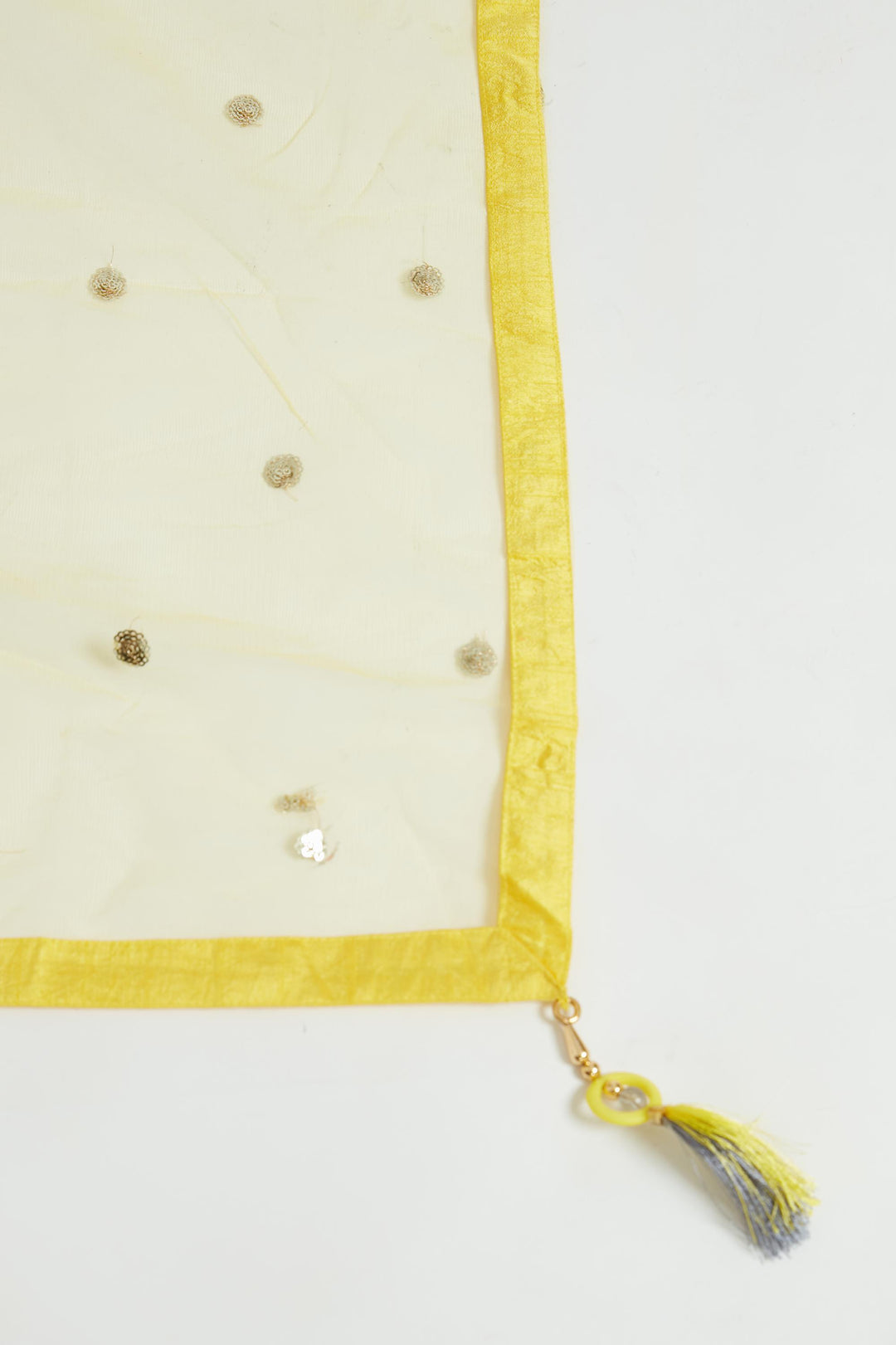 Neerus Yellow Color Georgette Fabric Lehenga Choli