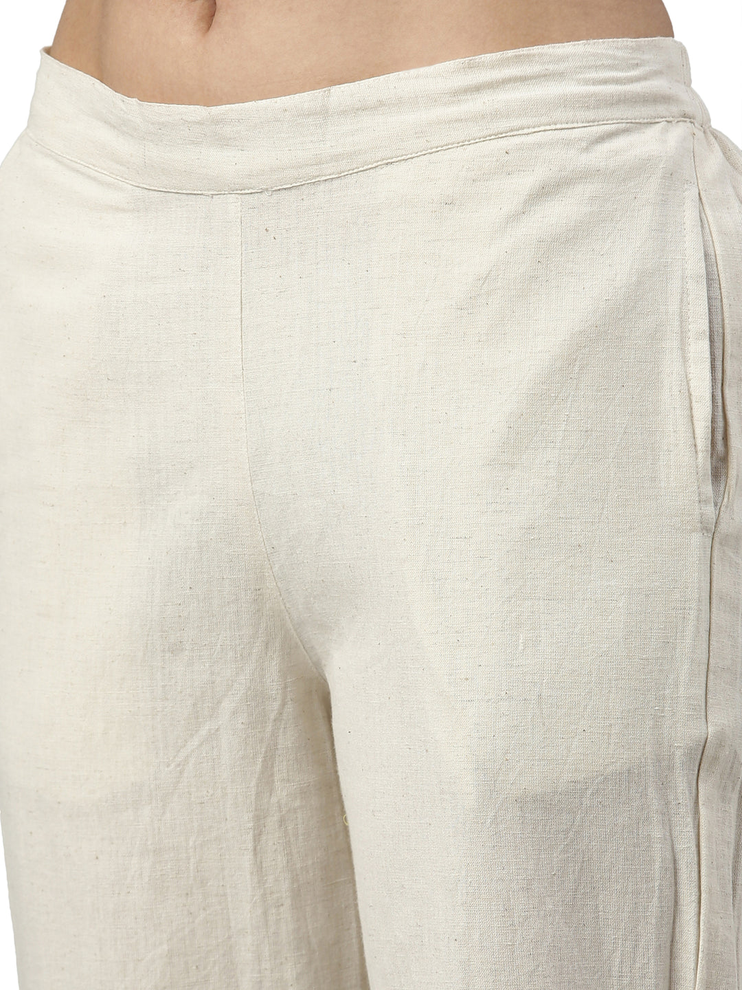 Neerus Grey Color Flex Fabric Kurta Set