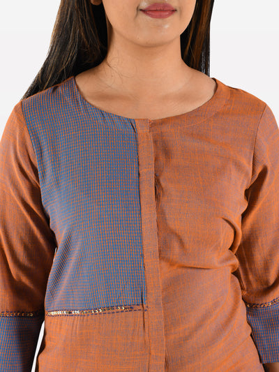 Neeru's Multicolo Straight Kurta