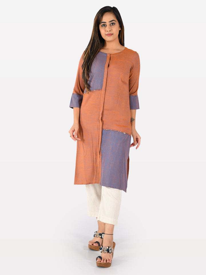 Neerus Multicolo Straight Kurta
