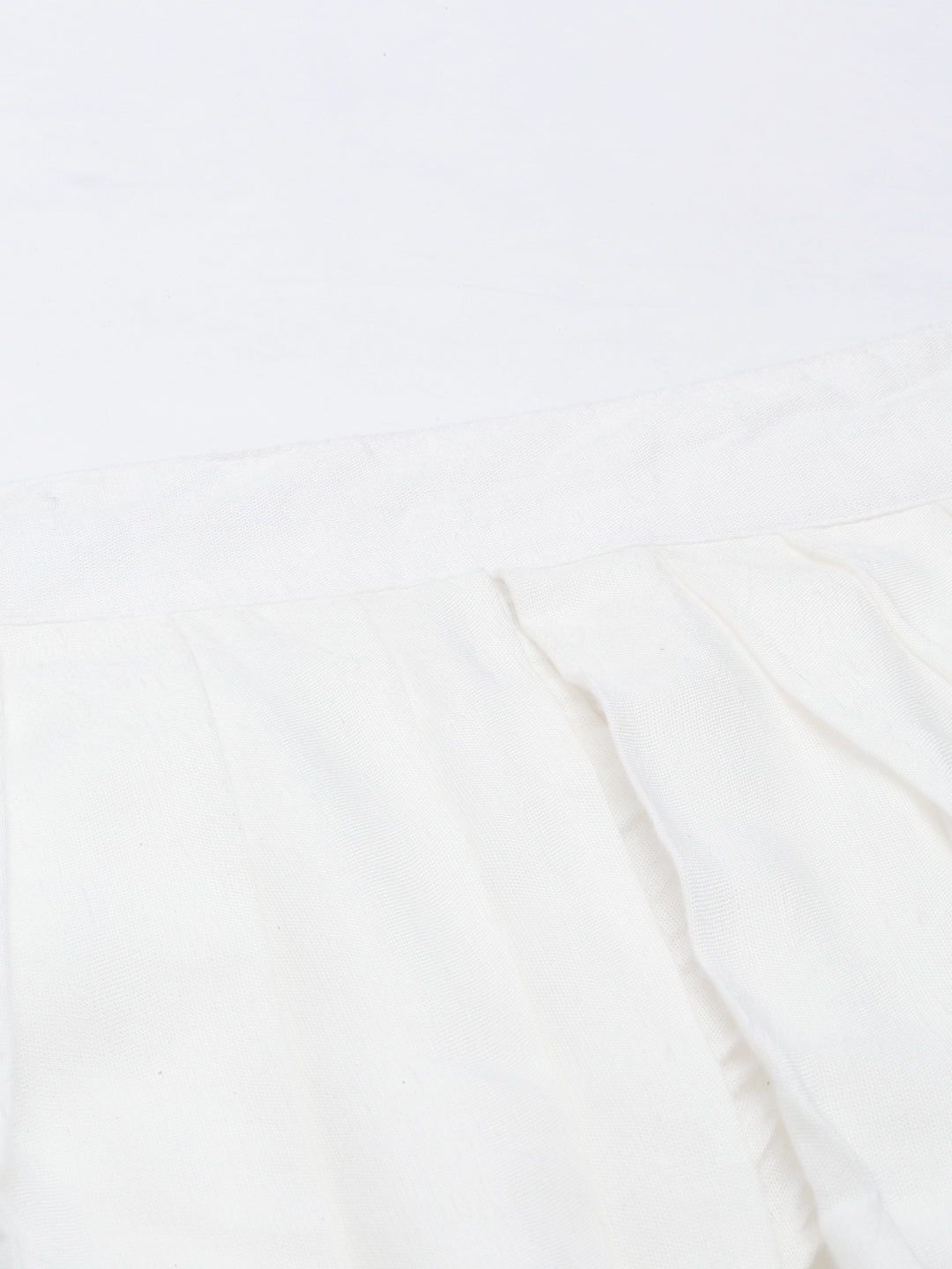 Neeru's Off White Color Cotton Fabric Dhotti