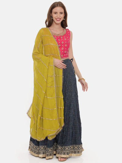 Neeru's Multicolor Zari Lehenga Set