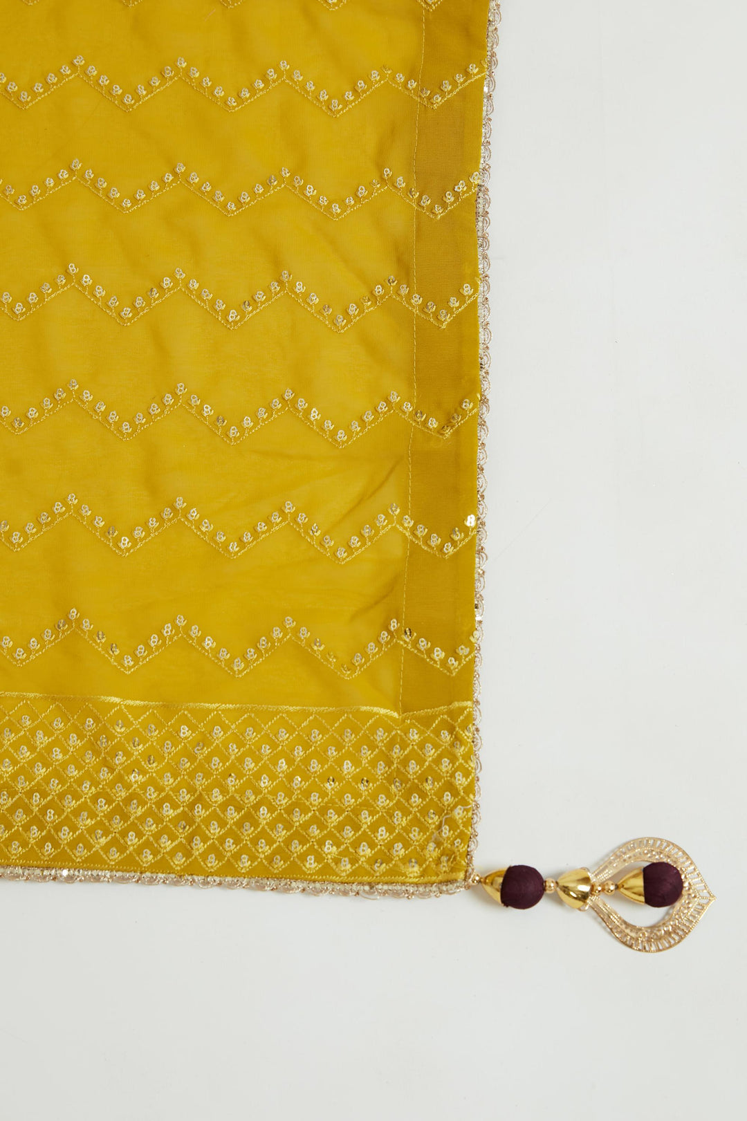 Neerus Wine Color Silk Fabric Anarkali Suit Set