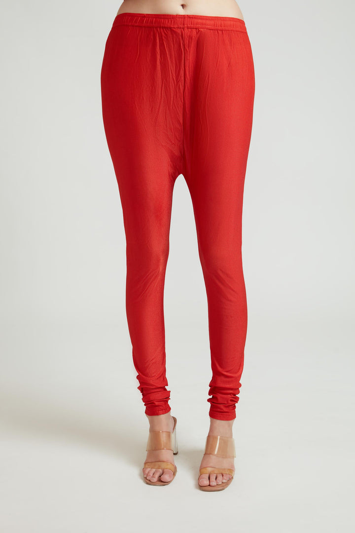 Neerus Red Color Georgette Fabric Anarkali Suit Set