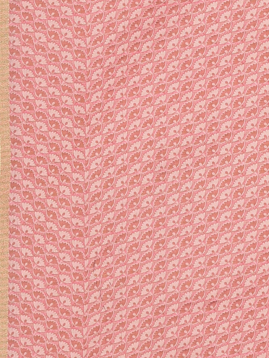 Neeru'S Pink Color, Kora Fabric Saree