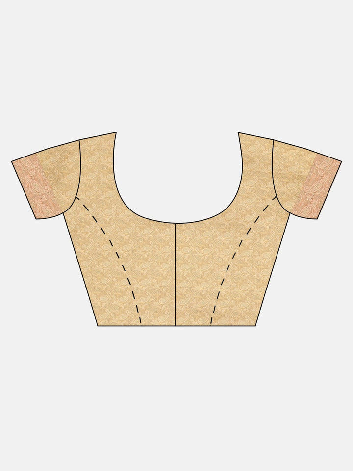 Neerus Amber Embroidered Saree With Blouse