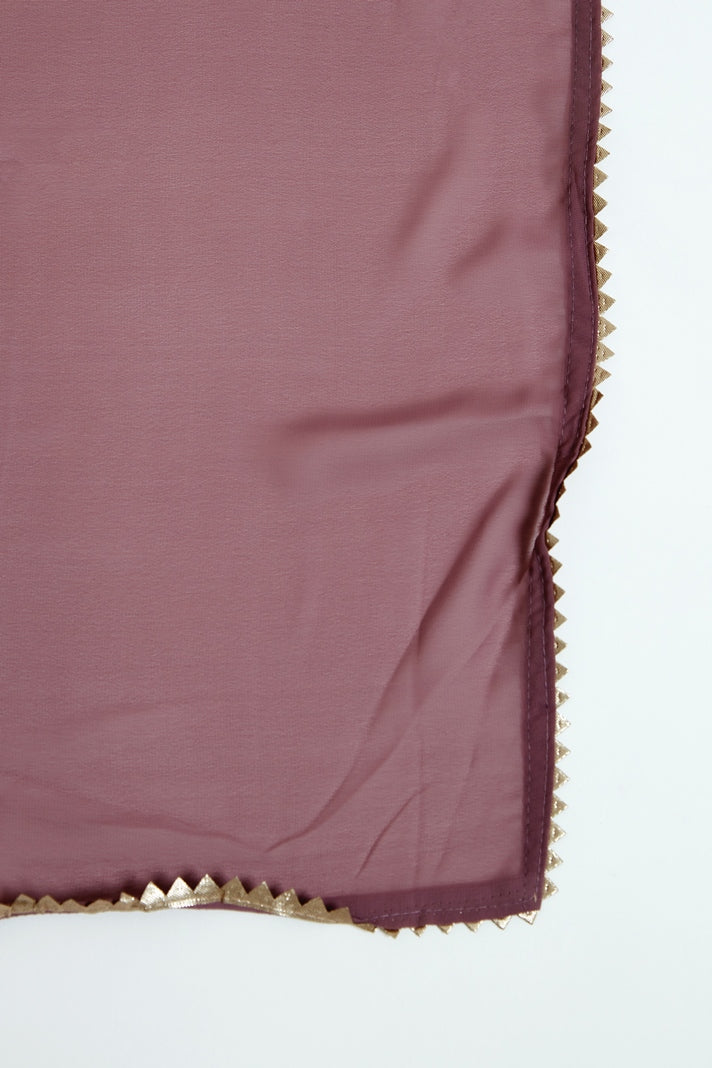 Neerus Women Georgette Onion Kurta Set