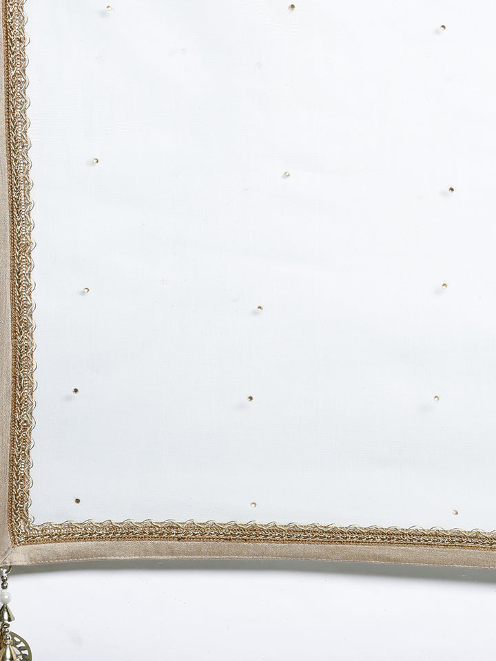 Neerus Pista Color Georgette Fabric Kurta Set