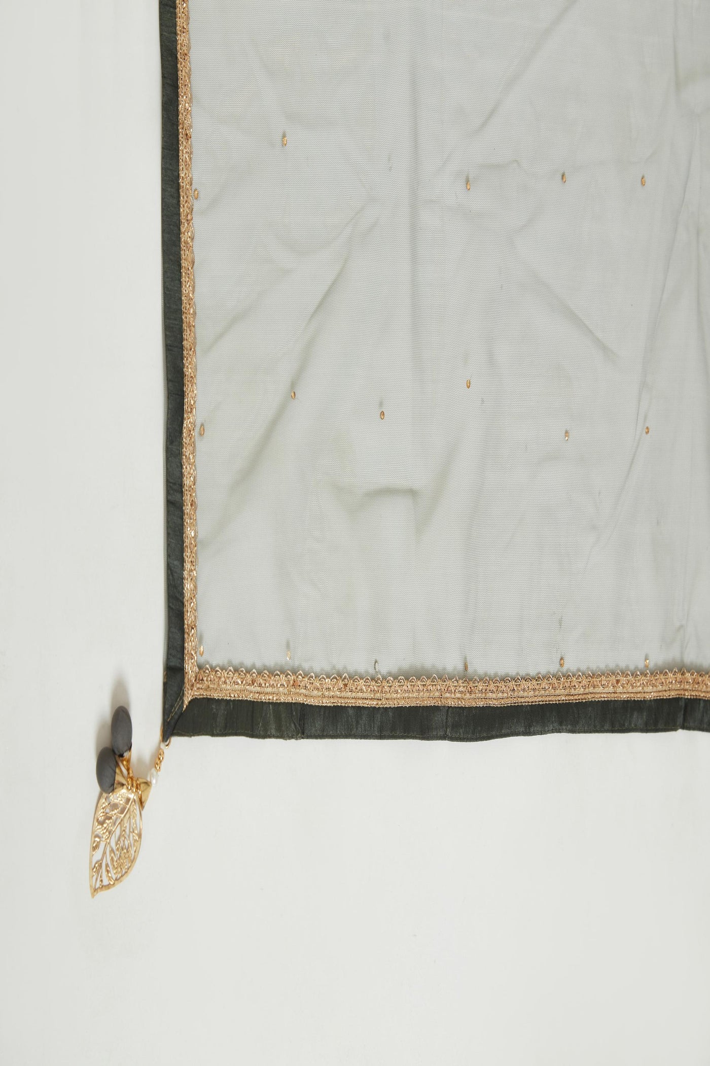 Neeru's Grey Color Silk Fabric Lehenga Choli